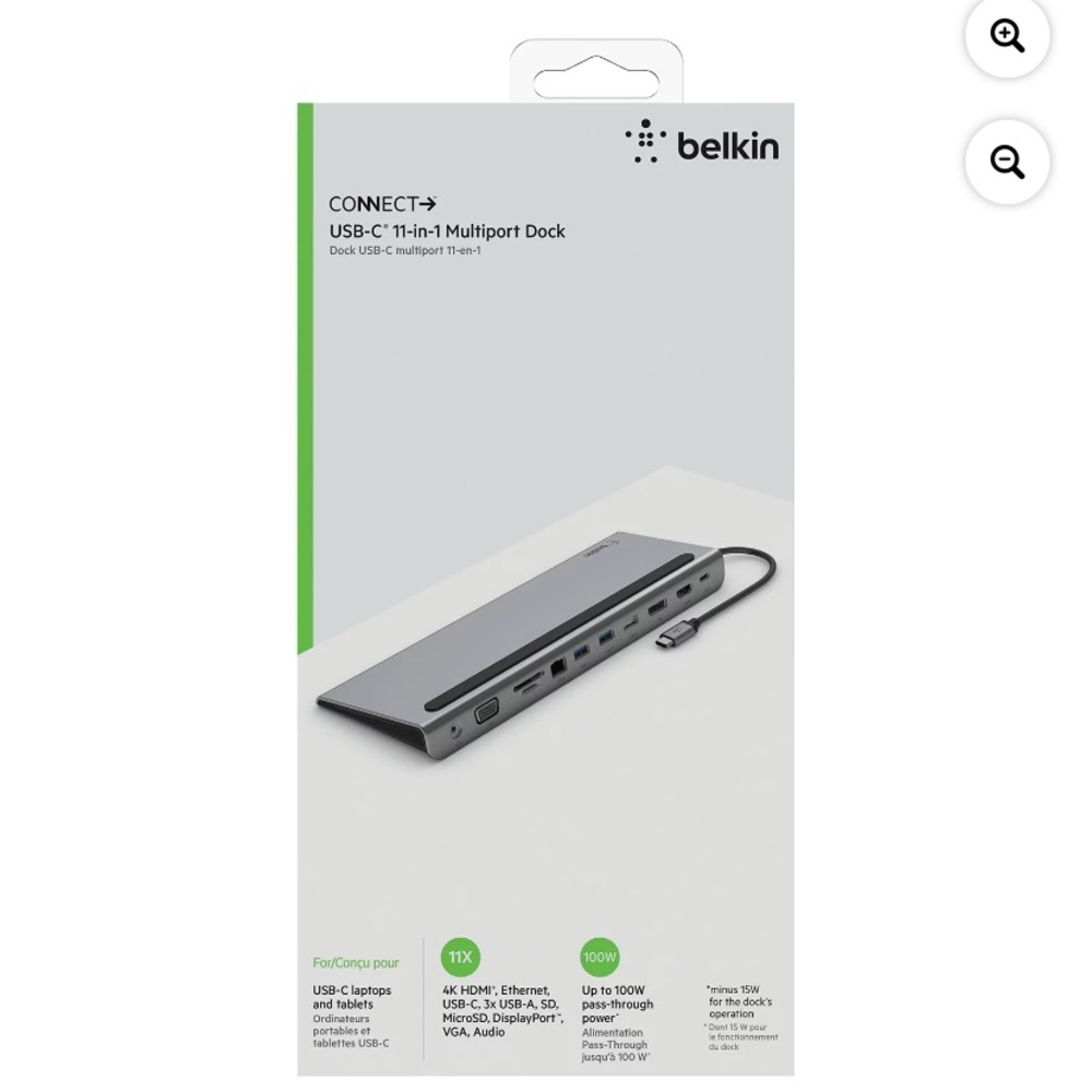 Belkin USB-C 11 in 1 Multiport Dock